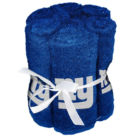 New York Giants NFL Washcloths (6 Pack)