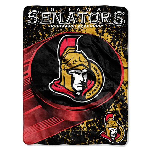 Ottawa Senators NHL Micro Raschel Blanket (46in x 60in)