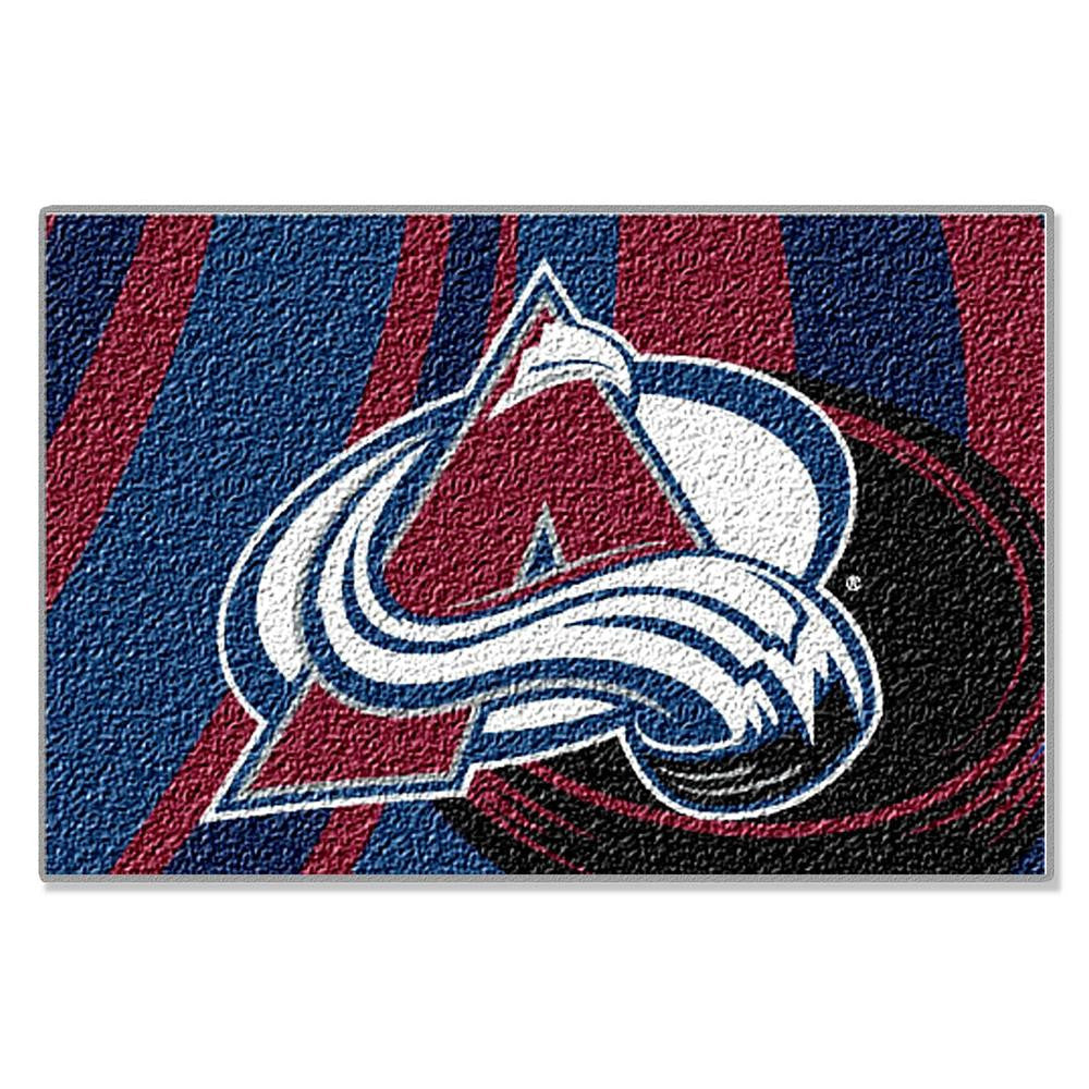 Colorado Avalanche NHL Tufted Rug (59x39)