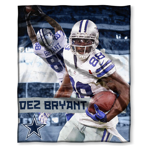 Dallas Cowboys NFL Dez Bryant Silk Touch Throw (50in x 60in)