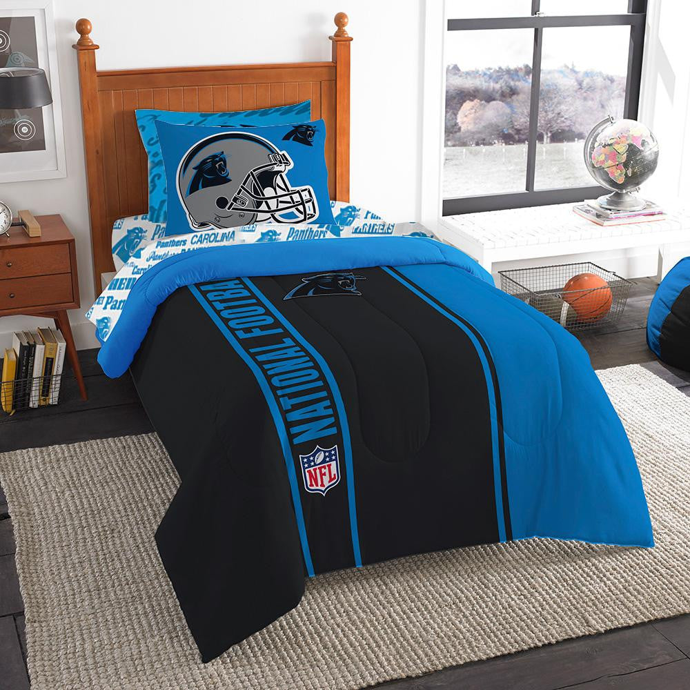 Carolina Panthers NFL Team Bed in a Bag (Twin)