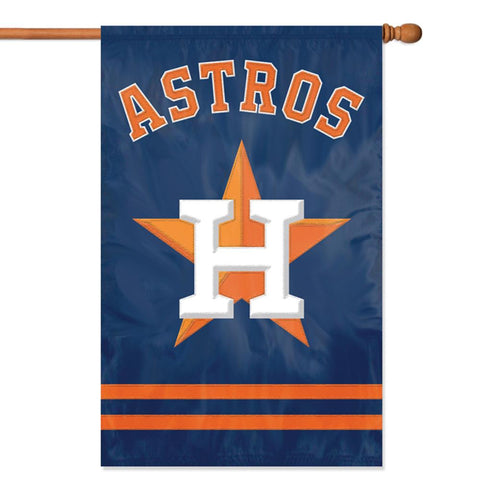 Houston Astros MLB Applique Banner Flag (44x28)