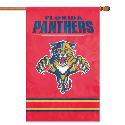 Florida Panthers NHL Applique Banner Flag