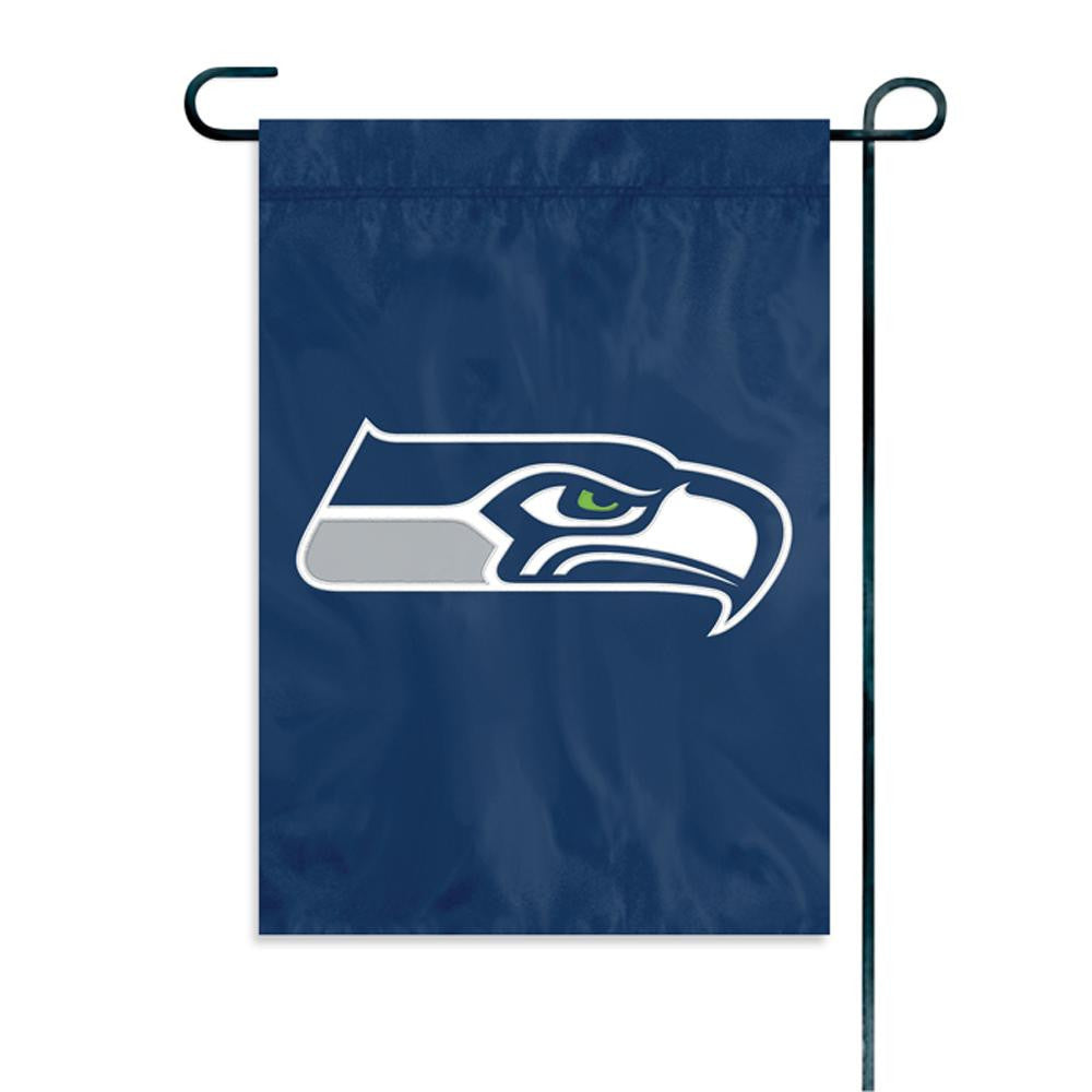 Seattle Seahawks NFL Mini Garden or Window Flag (15x10.5)