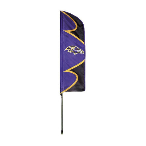 Baltimore Ravens NFL Swooper Flag w- Pole