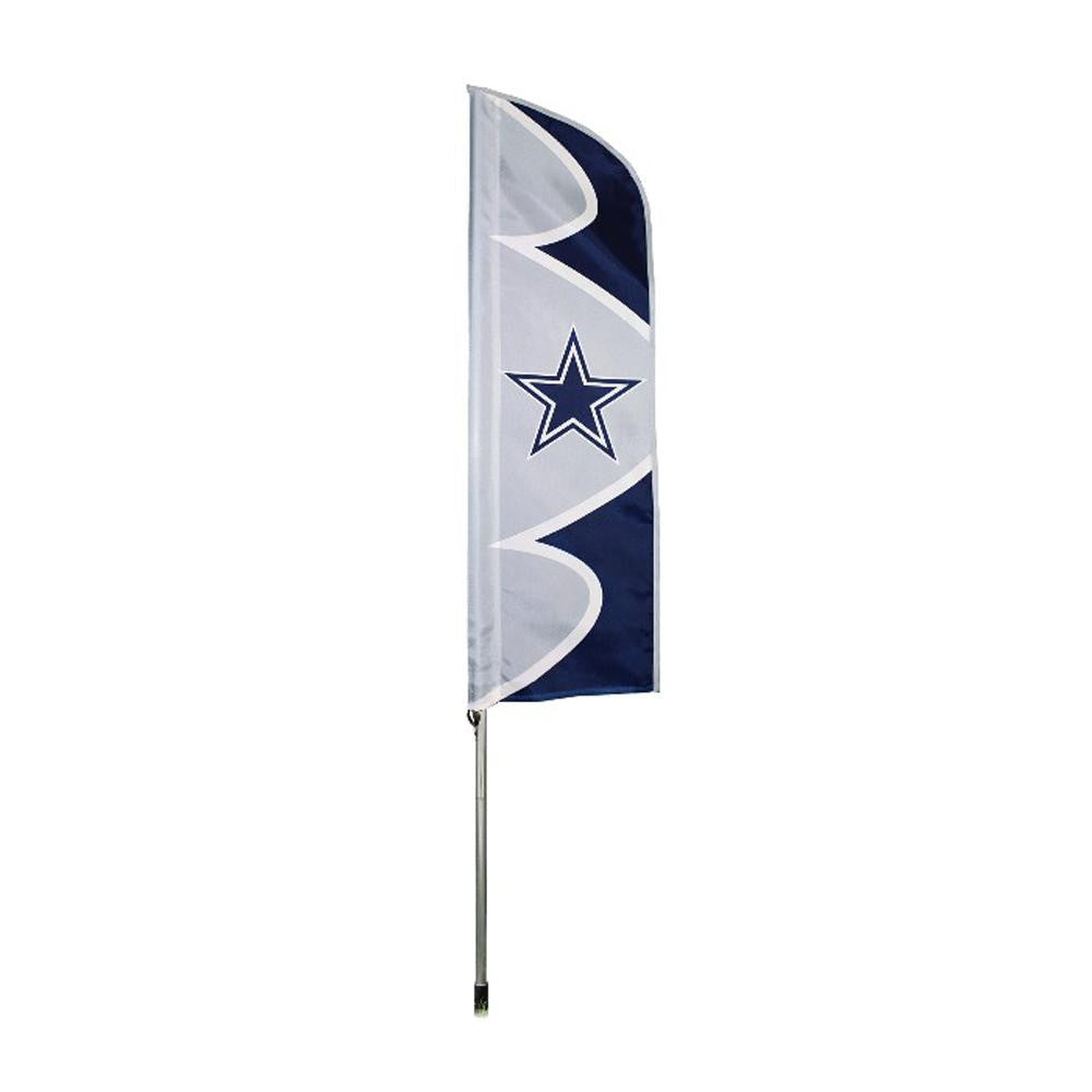 Dallas Cowboys NFL Swooper Flag w- Pole