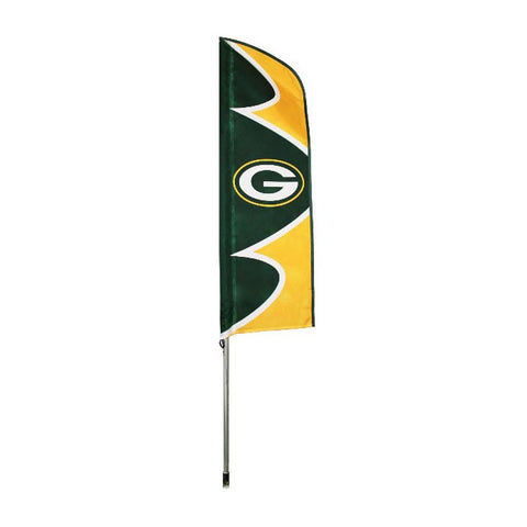 Green Bay Packers NFL Swooper Flag w- Pole