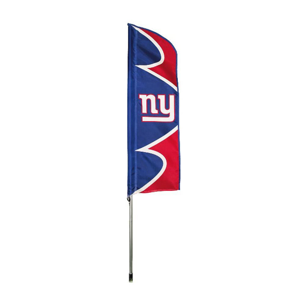 New York Giants NFL Swooper Flag w- Pole