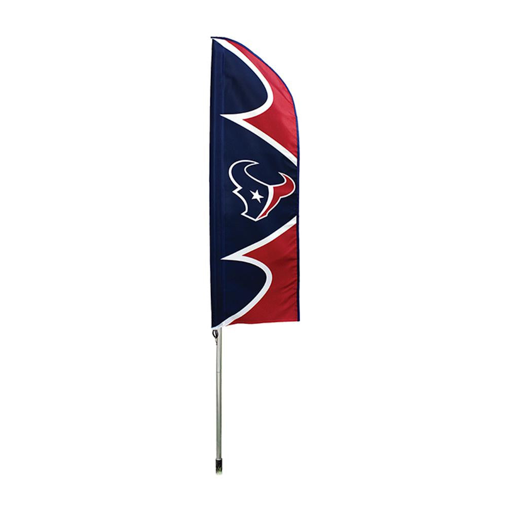 Houston Texans NFL Swooper Flag w- Pole