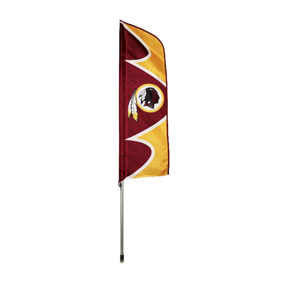 Washington Redskins NFL Swooper Flag w- Pole