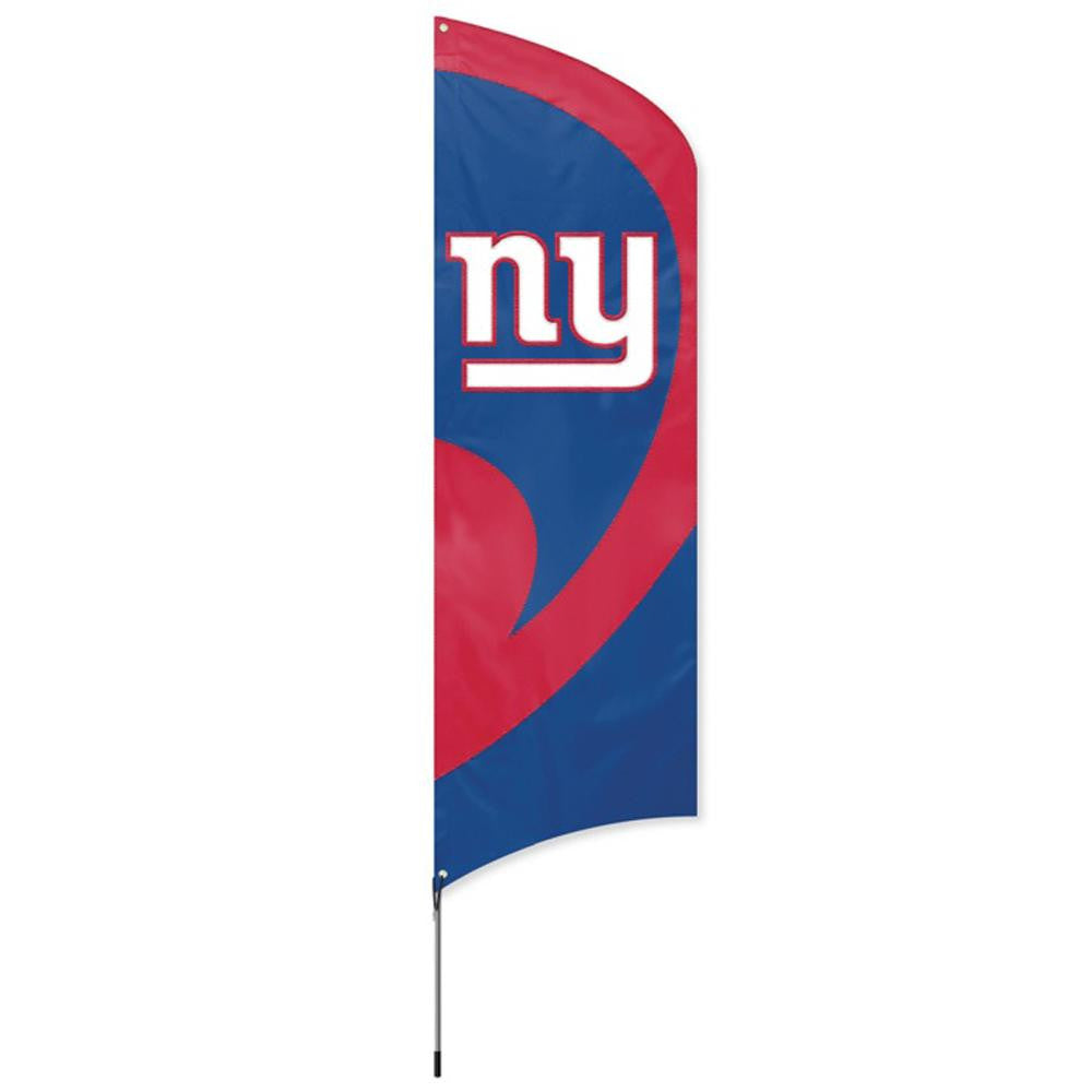 New York Giants NFL Applique & Embroidered Tall Team Flag (102x30)