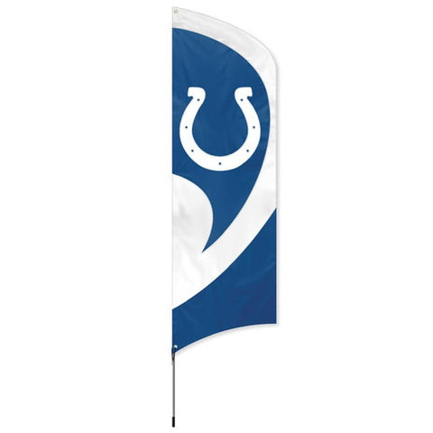 Indianapolis Colts NFL Applique & Embroidered Tall Team Flag (102x30)