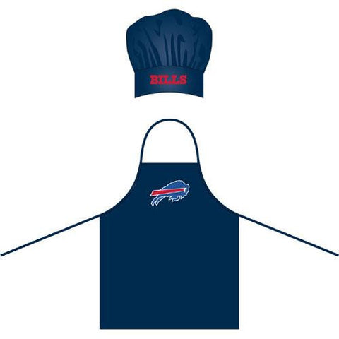 Buffalo Bills NFL Barbeque Apron and Chef's Hat