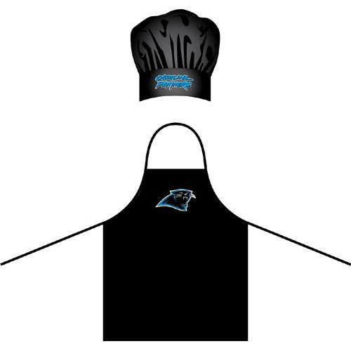 Carolina Panthers NFL Barbeque Apron and Chef's Hat