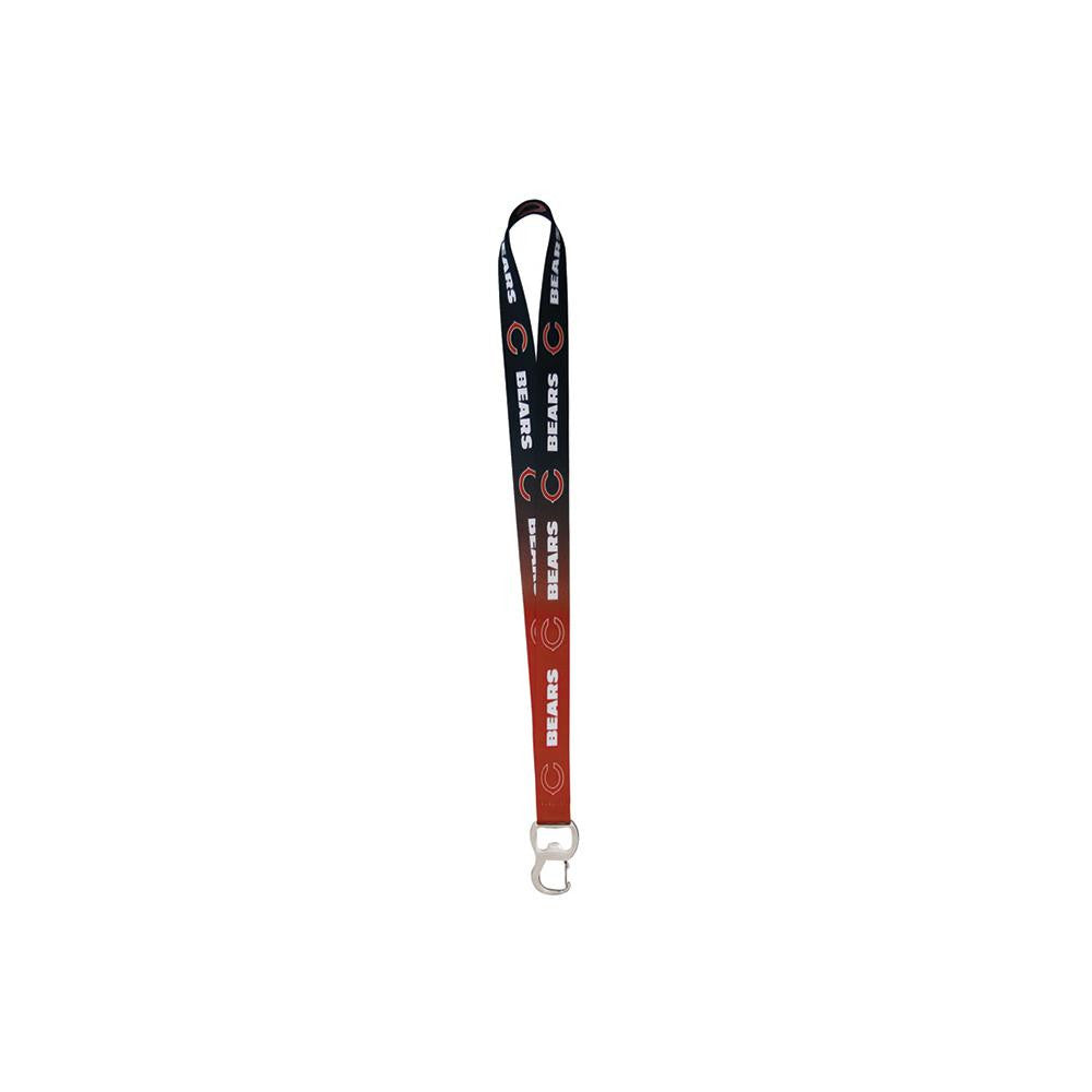 Chicago Bears NFL Lanyard with Bottle Opener