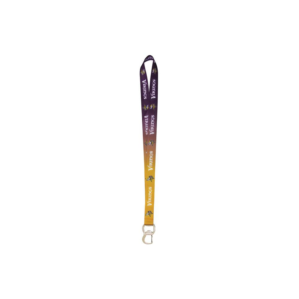 Minnesota Vikings NFL Lanyard with Bottle Opener