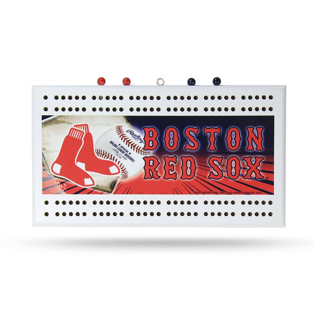 Boston Red Sox MLB Cribbage Board