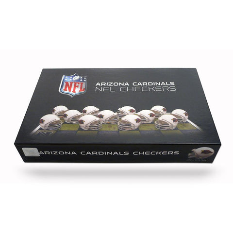 Arizona Cardinals NFL Checkers Set