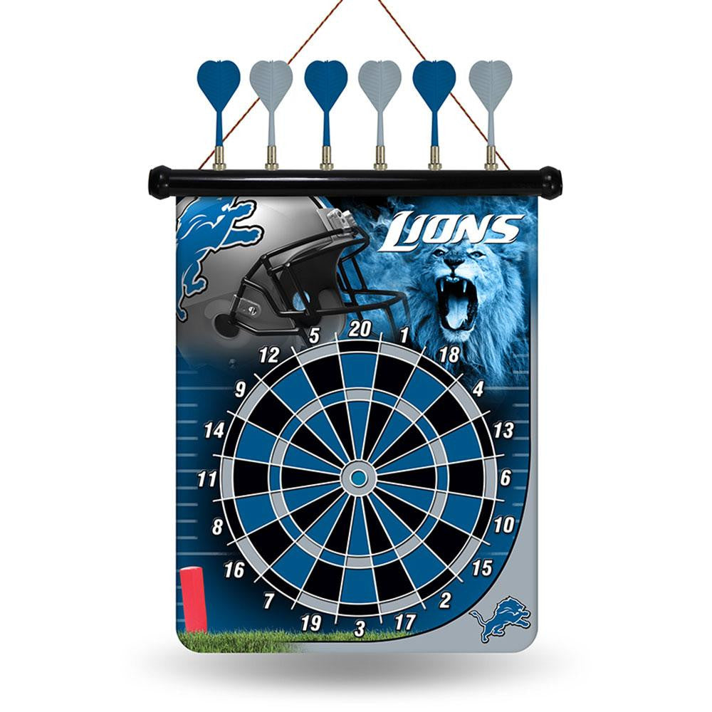 Detroit Lions NFL Magnetic Dart Board