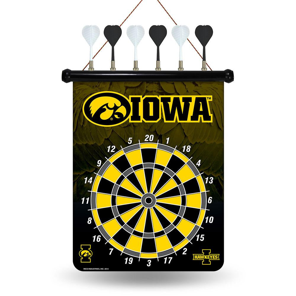 Iowa Hawkeyes NCAA Magnetic Dart Board