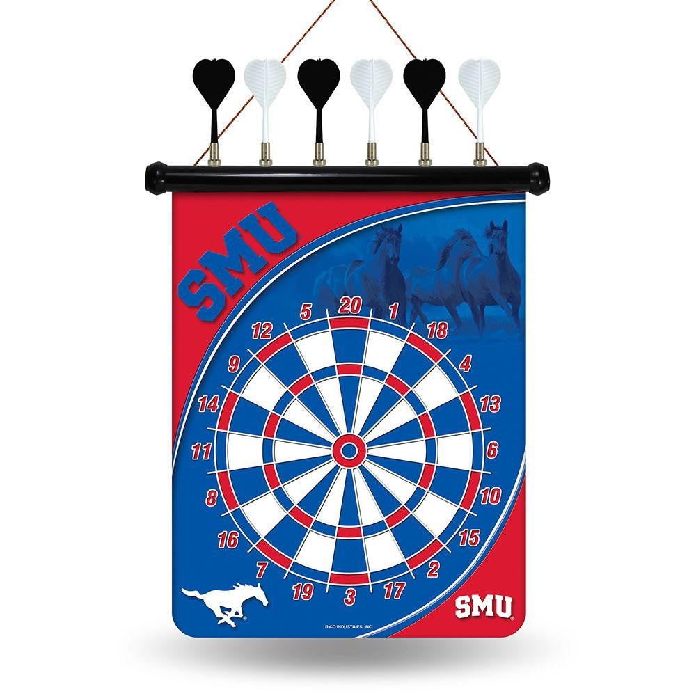 Southern Methodist Mustangs NCAA Magnetic Dart Board