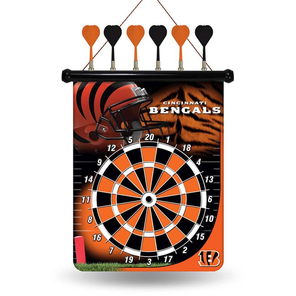 Cincinnati Bengals NFL Magnetic Dart Board