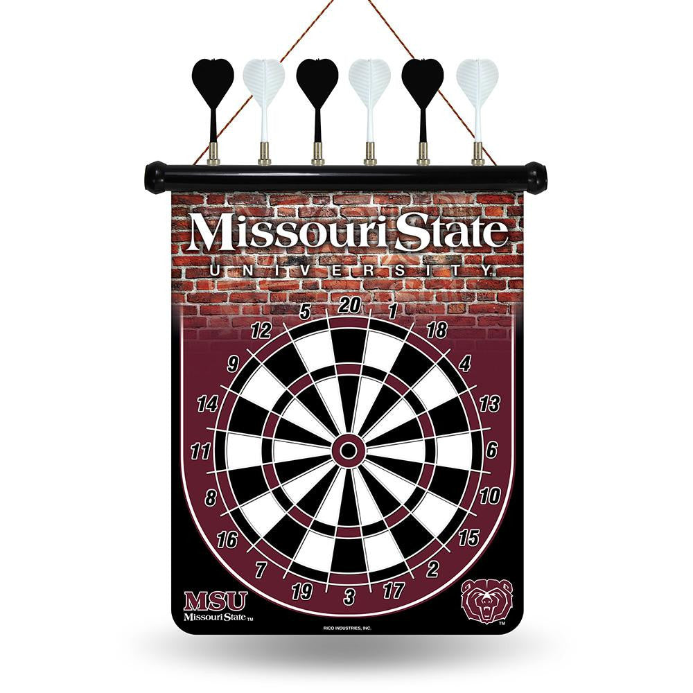 Missouri State Bears NCAA Magnetic Dart Board