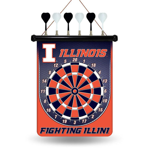 Illinois Fighting Illini NCAA Magnetic Dart Board