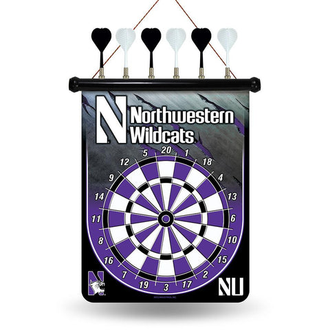 Northwestern Wildcats NCAA Magnetic Dart Board