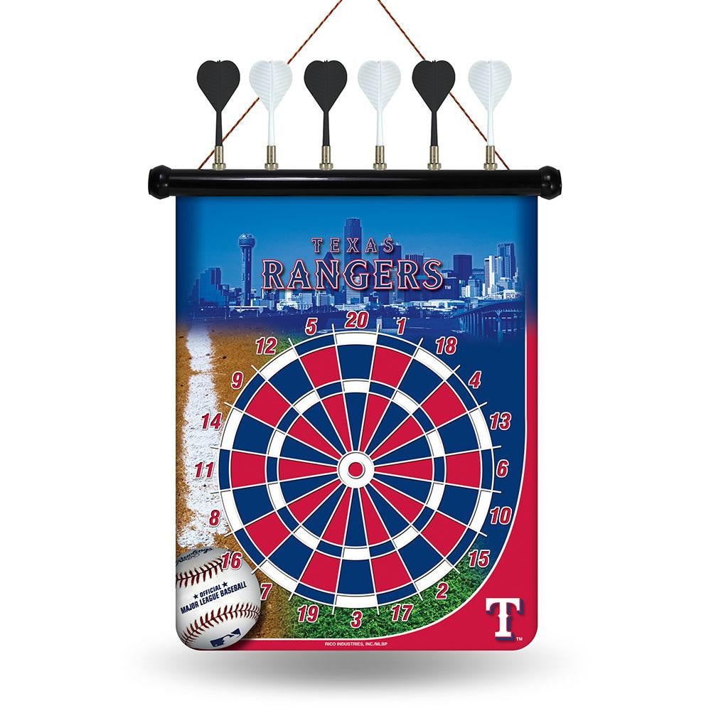 Texas Rangers MLB Magnetic Dart Board