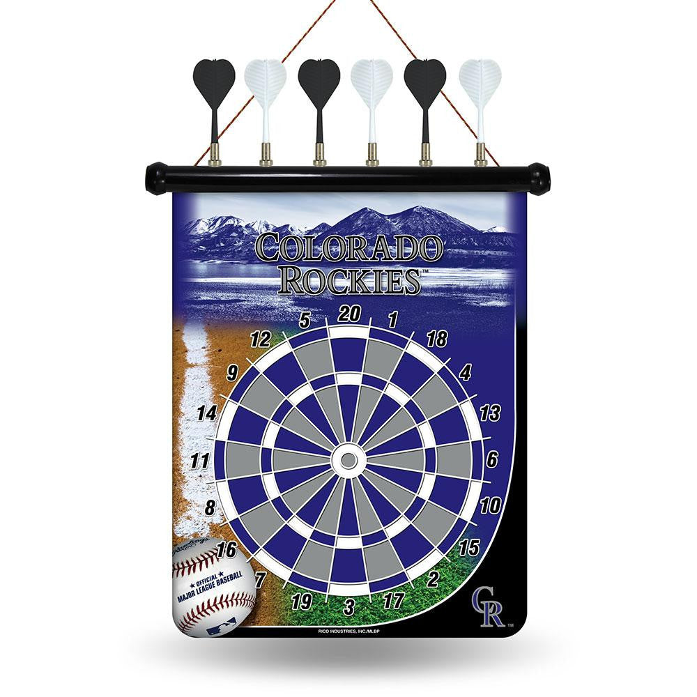 Colorado Rockies MLB Magnetic Dart Board