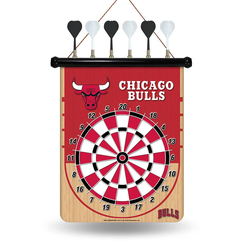 Chicago Bulls NBA Magnetic Dart Board