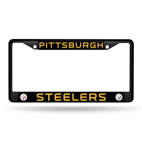 Pittsburgh Steelers NFL Black License Plate Frame