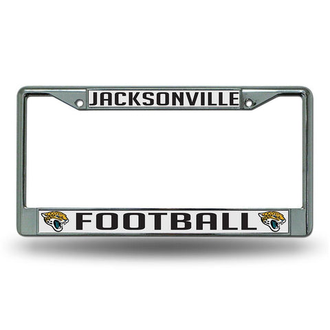 Jacksonville Jaguars NFL Chrome License Plate Frame