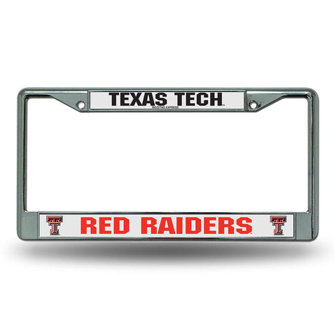 Texas Tech Red Raiders NCAA Chrome License Plate Frame