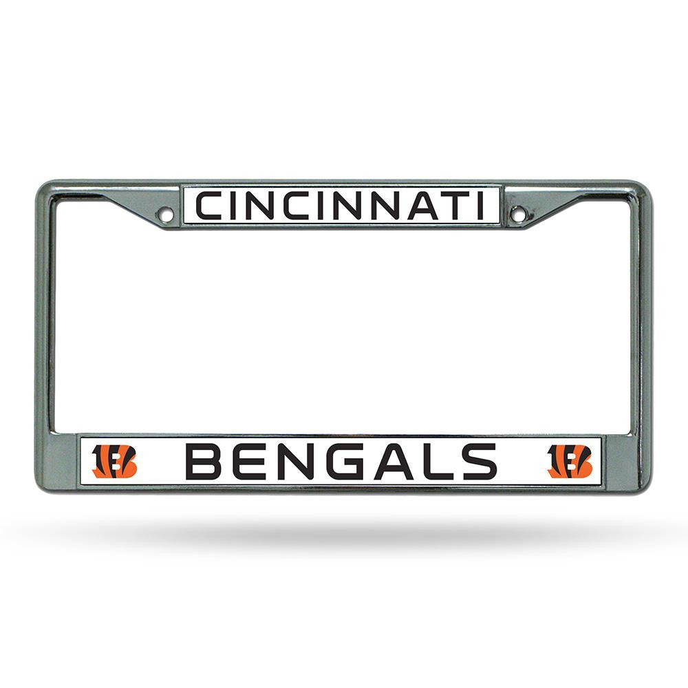 Cincinnati Bengals NFL Chrome License Plate Frame