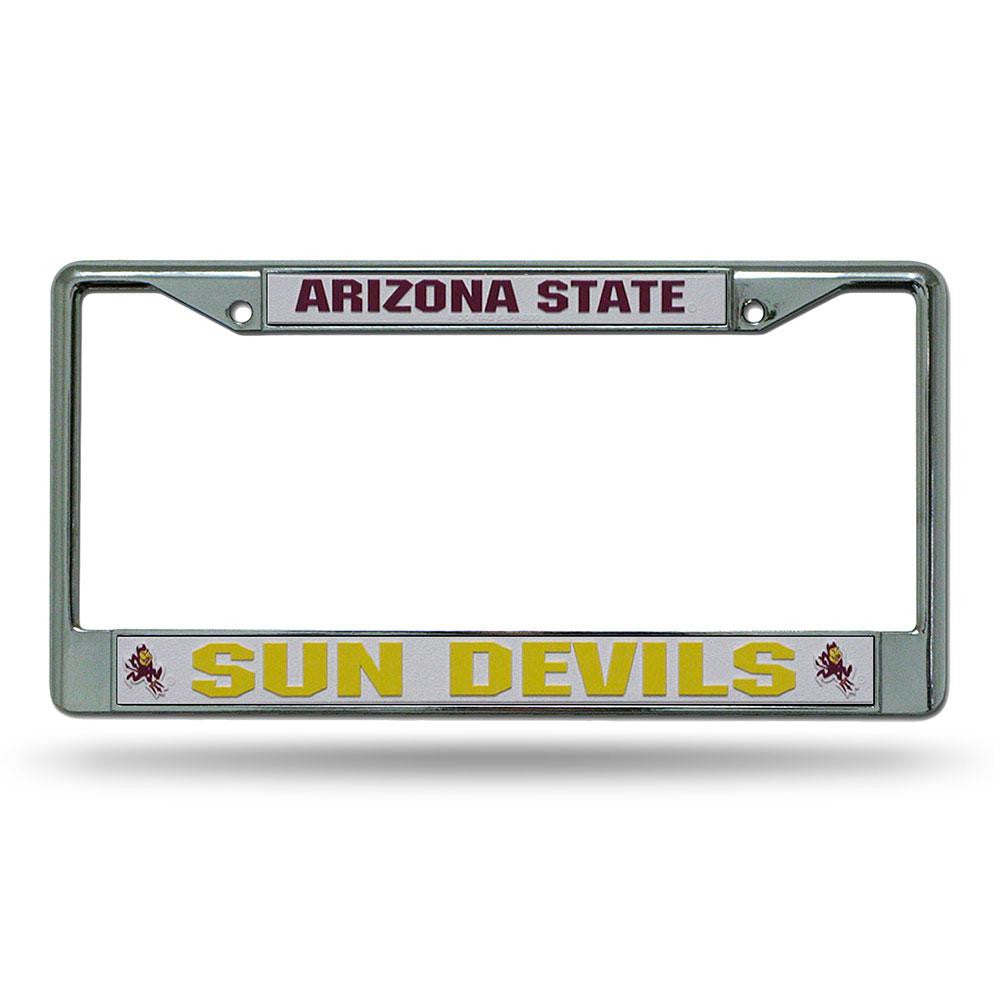 Arizona State Sun Devils NCAA Chrome License Plate Frame