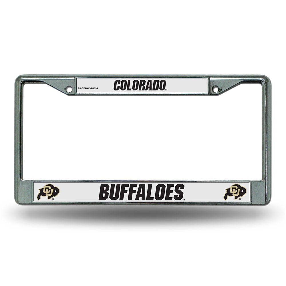 Colorado Golden Buffaloes NCAA Chrome License Plate Frame