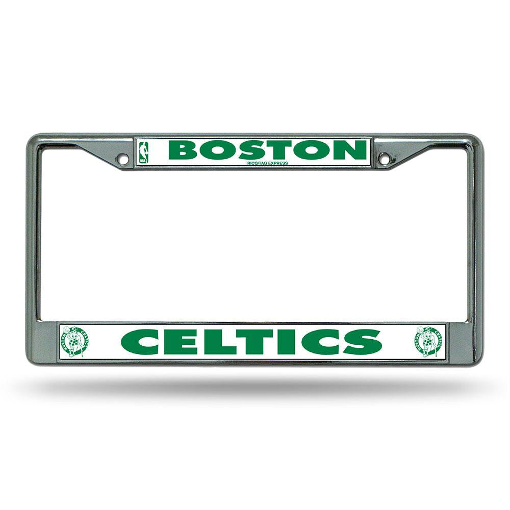 Boston Celtics NBA Chrome License Plate Frame