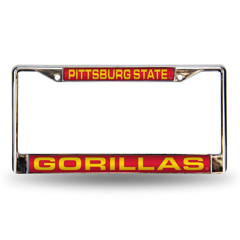 Pittsburgh State Gorillas NCAA Laser Chrome Frame