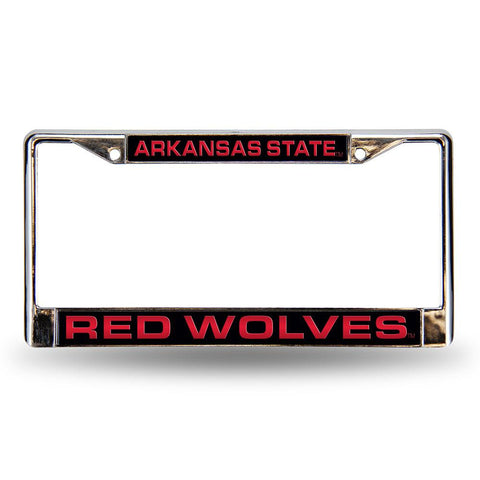 Arkansas State Red Wolves NCAA Laser Chrome Frame