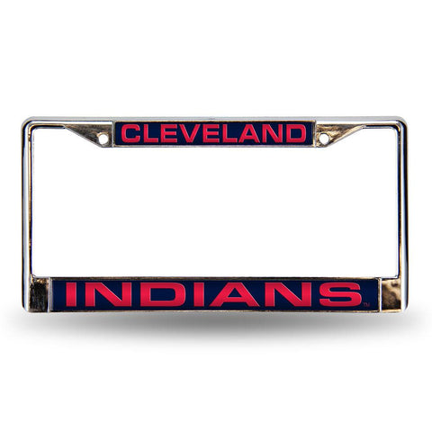 Cleveland Indians MLB Laser Chrome Frame