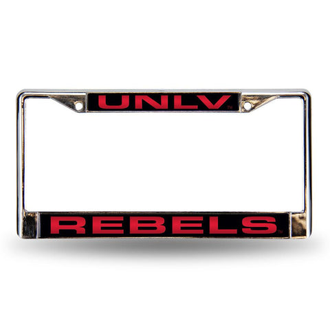 UNLV Runnin Rebels NCAA Laser Chrome Frame