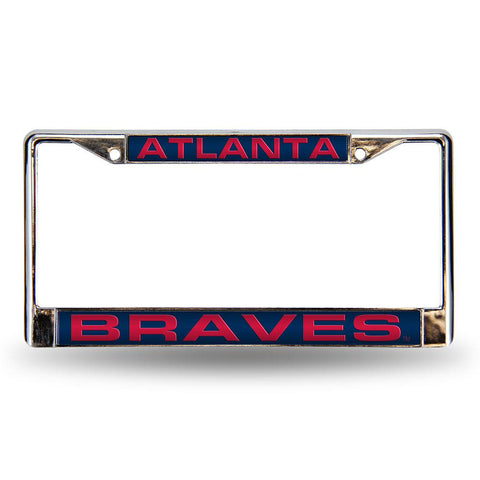 Atlanta Braves MLB Laser Chrome Frame