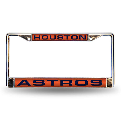 Houston Astros MLB Laser Chrome Frame