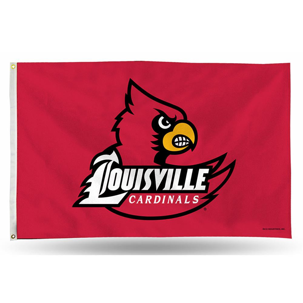 Louisville Cardinals NCAA 3in x 5in Banner Flag