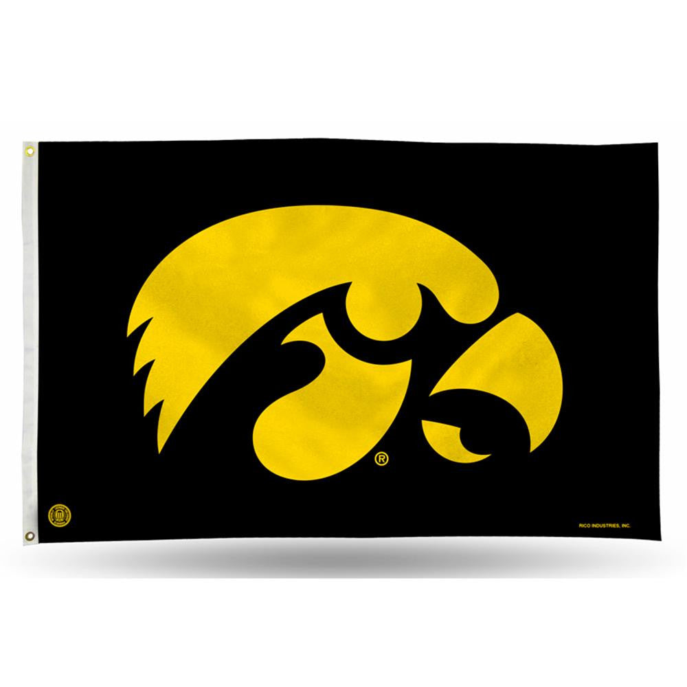 Iowa Hawkeyes NCAA 3in x 5in Banner Flag