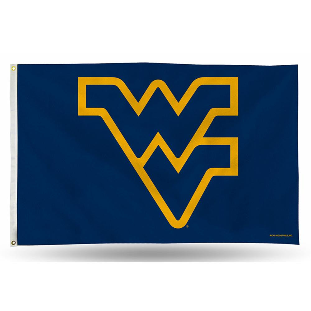 West Virginia Mountaineers NCAA 3in x 5in Banner Flag