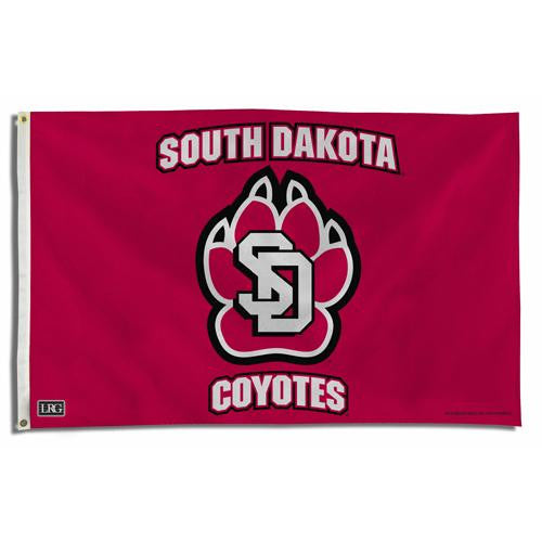 South Dakota Coyotes NCAA 3x5 Flag