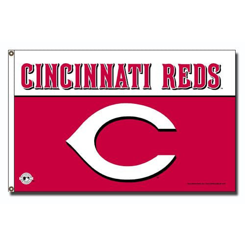 Cincinnati Reds MLB 3x5 Flag